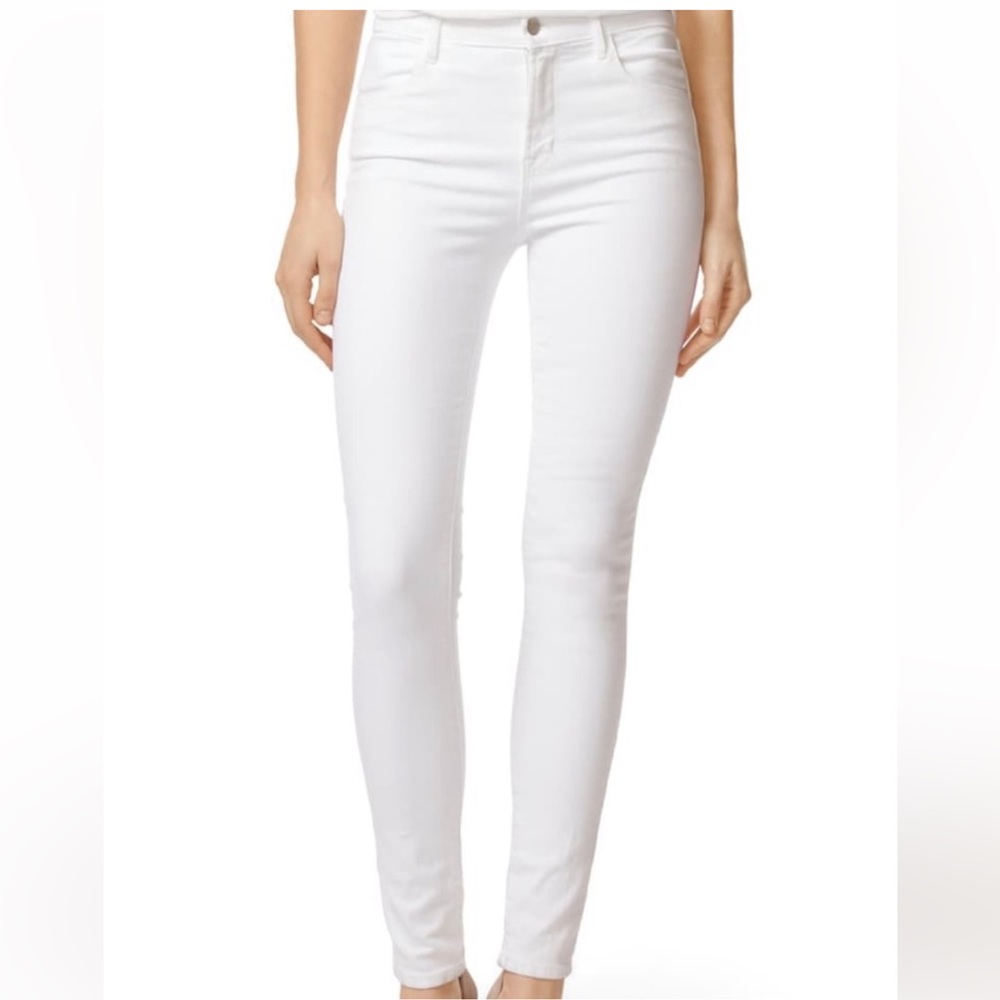J Brand Maria high waisted white jeans size 29